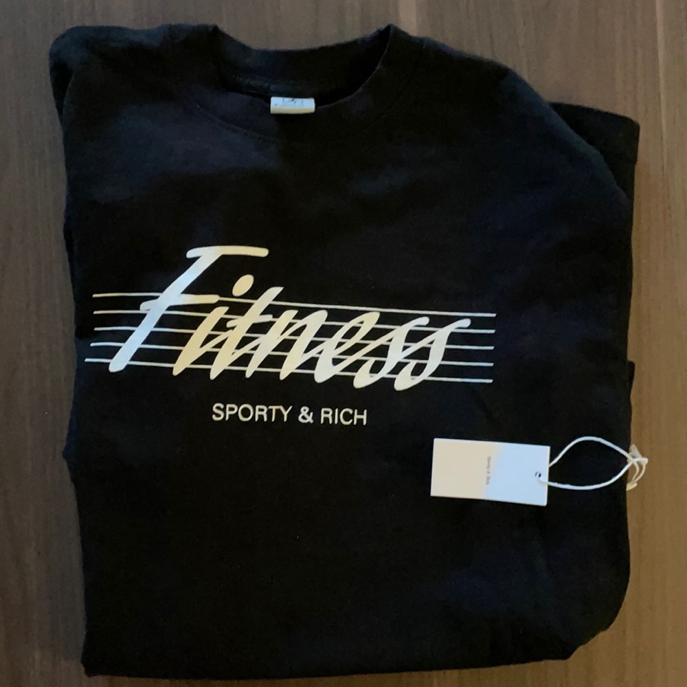 Sporty & Rich “fitness shirt” - size M